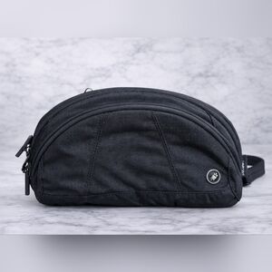 Pacsafe Stashsafe 100 Anti-Theft Hip Pack RFID Travel Bag Black Crossbody